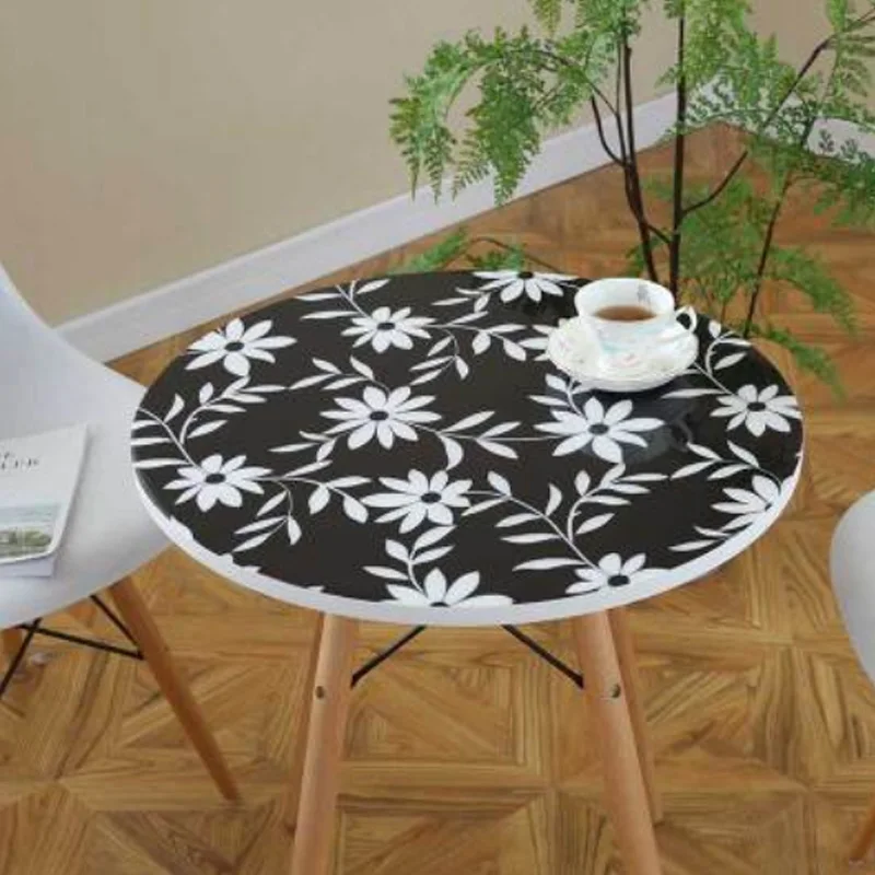HAZY PVC Round Tablecloth Waterproof Dining Table Cover PVC Table Cloths Protect the Desktop Soft Glass for Kitchen
HAZY PVC Round Tablecloth Waterproof Dining Table Cover PVC Table Cloths Protect the Desktop Soft Glass for Kitchen