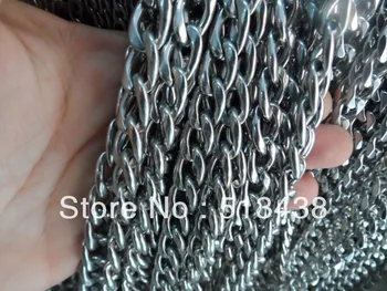 Free ship DHL! 50 meters Highly mirror polishing!Stainless Steel 8mm curb chain.jewelry finding DIY necklace bracelet in Bulk
Free ship DHL! 50 meters Highly mirror polishing!Stainless Steel 8mm curb chain.jewelry finding DIY necklace bracelet in Bulk