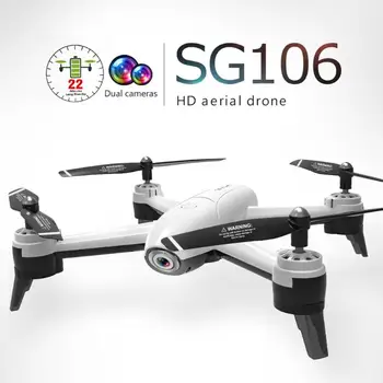 SG106 RC Drone 720P WiFi FPV Camera Auto Return Headless Mode Quadcopter APP control with Remote Control
SG106 RC Drone 720P WiFi FPV Camera Auto Return Headless Mode Quadcopter APP control with Remote Control