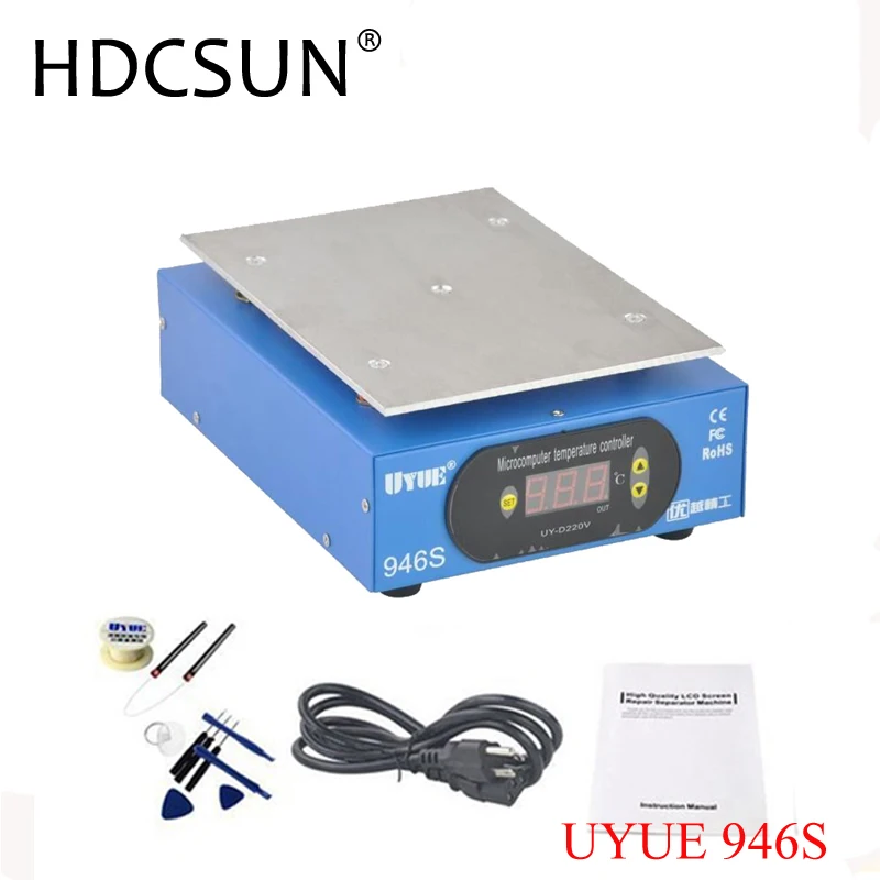 Preheat Station 220V 400W 140X200mm Preheater Digital Platform Heating Plate For Phone LCD Screen Separator Machine UYUE 946s
Preheat Station 220V 400W 140X200mm Preheater Digital Platform Heating Plate For Phone LCD Screen Separator Machine UYUE 946s