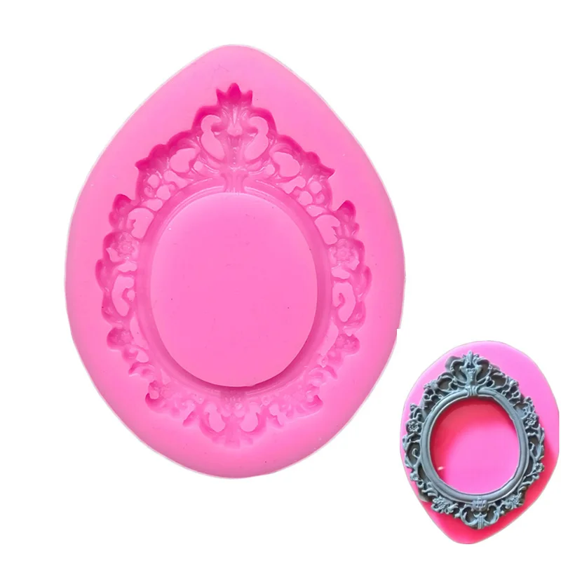 Retro Frame shape cake decorating tools silicone baking tray Chocolate Mold silicone cake mold kitchen tools for baking cakes
Retro Frame shape cake decorating tools silicone baking tray Chocolate Mold silicone cake mold kitchen tools for baking cakes