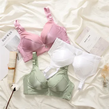 Bra Plus Size Sexy Push Up Minimizer Lace Busty Bras For Women, Bow Full Cup 4 Hook-and-eye Adjustable Strap Underwire Thin Bra
Bra Plus Size Sexy Push Up Minimizer Lace Busty Bras For Women, Bow Full Cup 4 Hook-and-eye Adjustable Strap Underwire Thin Bra