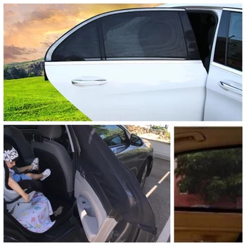 2Pcs Car Sun Shade UV Protection Car Curtain Car Window Sunshade Side Window Mesh Sun Visor Summer Protection Window Film New
2Pcs Car Sun Shade UV Protection Car Curtain Car Window Sunshade Side Window Mesh Sun Visor Summer Protection Window Film New