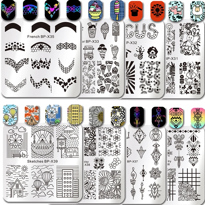 BORN PRETTY Nail Art Stamping Plates Square 6-6cm Nail Art Stamp Template Image Plate Nail Art Stamping Tools
BORN PRETTY Nail Art Stamping Plates Square 6-6cm Nail Art Stamp Template Image Plate Nail Art Stamping Tools