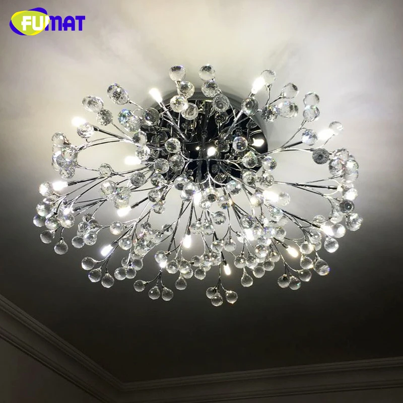 FUMAT European Round Crystal Chandeliers Lustre Creative Fashion LED Remote Control Light For Living Room LED Crystal Lights
FUMAT European Round Crystal Chandeliers Lustre Creative Fashion LED Remote Control Light For Living Room LED Crystal Lights