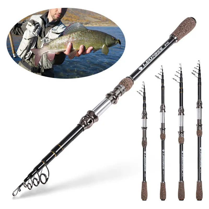 Lure Fishing Rod Carbon 1.8-2.7m Portable Power Hand Travel Casting Fishing Rod Tackle Superhard Spinning Telescopic Fishing Rod
Lure Fishing Rod Carbon 1.8-2.7m Portable Power Hand Travel Casting Fishing Rod Tackle Superhard Spinning Telescopic Fishing Rod