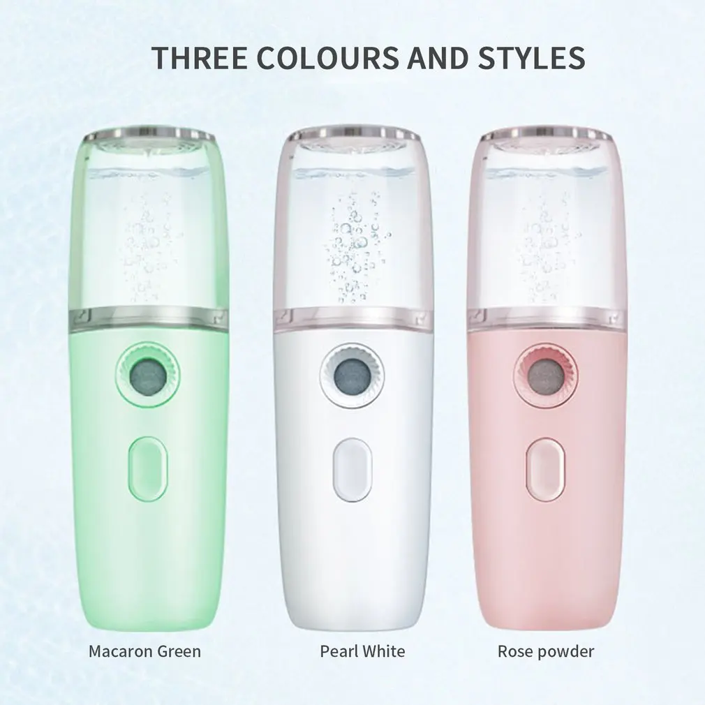 Nano Fog Sprayer Body Humidifier Facial Steamer Moisturizing Skin Care Mini Facial Spray Beauty Tools Mist Cooling Device
Nano Fog Sprayer Body Humidifier Facial Steamer Moisturizing Skin Care Mini Facial Spray Beauty Tools Mist Cooling Device