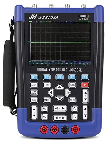 JinHan JDS8102A Handheld Digital Storage Oscilloscope 100mhz,double Channel,1Gsa/s Sample Rate,muiltimeter,
JinHan JDS8102A Handheld Digital Storage Oscilloscope 100mhz,double Channel,1Gsa/s Sample Rate,muiltimeter,