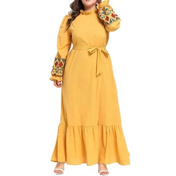 Plus Size Cotton Linen Dresses Women Vintage Maxi Long Dress Summer Boho Casual Ruffle Loose Dress Kaftan Vestidos Big Size 4XL
Plus Size Cotton Linen Dresses Women Vintage Maxi Long Dress Summer Boho Casual Ruffle Loose Dress Kaftan Vestidos Big Size 4XL