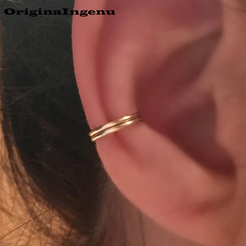 925 Silver Ear Cuff Gold Filled Fake Piercing Jewelry Handmade Oorbellen Pendientes Boho Earrings For Women
925 Silver Ear Cuff Gold Filled Fake Piercing Jewelry Handmade Oorbellen Pendientes Boho Earrings For Women