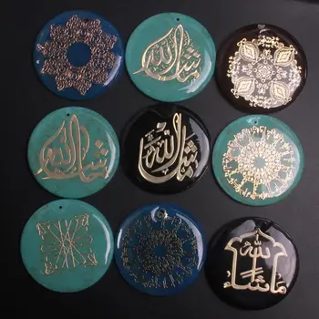 Wholesale 12pcs Islam Jewelry Personalized Font Natural Stone Pendants Custom Arabic Women Bridesmaid for Necklace Making Free
Wholesale 12pcs Islam Jewelry Personalized Font Natural Stone Pendants Custom Arabic Women Bridesmaid for Necklace Making Free