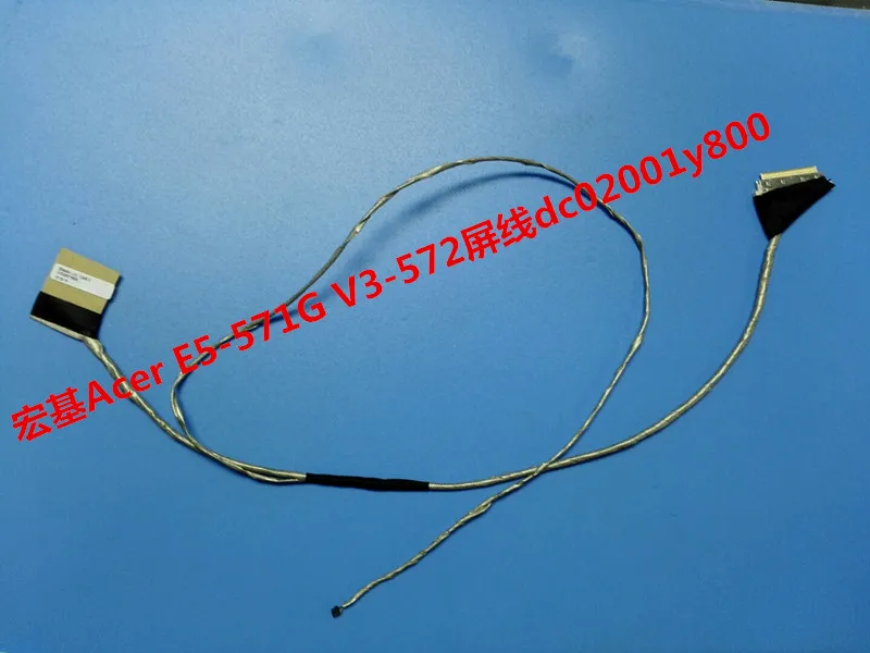 New LCD Screen Video Cable for ACER E5-571G E5-511 E5-531 E5-551 E5-521 E5-572 V3-572 P256 Z5WAH cable P/N dc02001y810
New LCD Screen Video Cable for ACER E5-571G E5-511 E5-531 E5-551 E5-521 E5-572 V3-572 P256 Z5WAH cable P/N dc02001y810