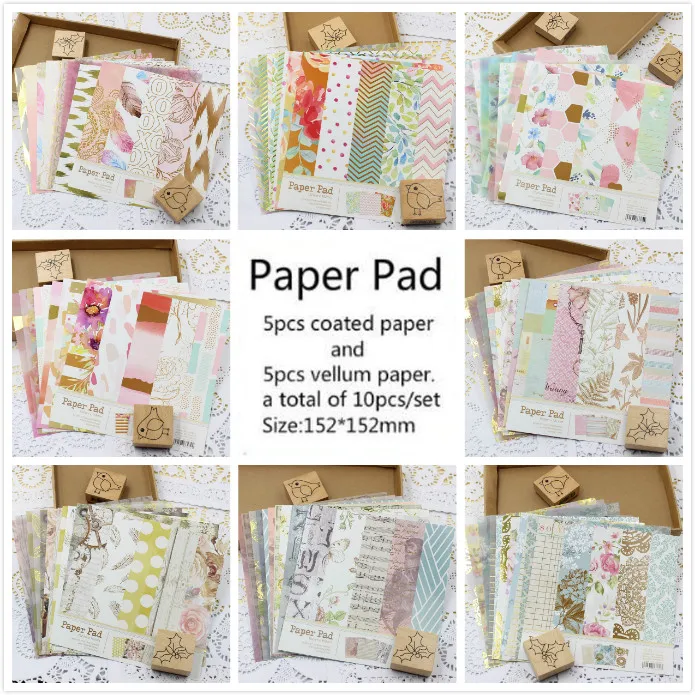 VYUTXA 6inch Beautiful Flower Patterned Paper Pack for Scrapbooking DIY Projects/Photo Album/Card Making Crafts
VYUTXA 6inch Beautiful Flower Patterned Paper Pack for Scrapbooking DIY Projects/Photo Album/Card Making Crafts
