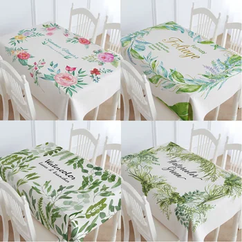 Art Continuous System Tea Table Table Table Cloth Cover A Piece Of Cloth Thickening Rectangle Round Table Cloth Covering Cloth