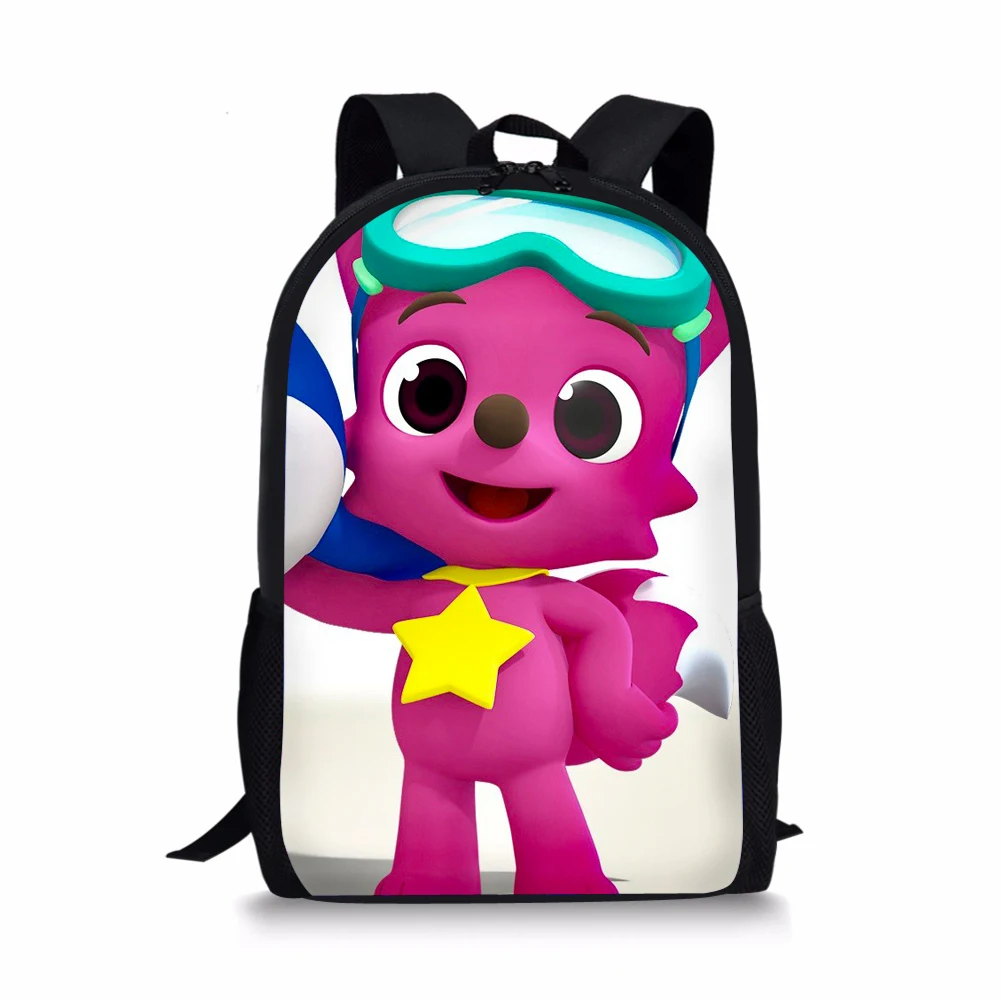THIKIN Cartoon Pinkfong Design Cute Backpack for Girls Boys Bookbag Teenagers Cool Schoolbag Children Mochila Custom 3D Print
THIKIN Cartoon Pinkfong Design Cute Backpack for Girls Boys Bookbag Teenagers Cool Schoolbag Children Mochila Custom 3D Print