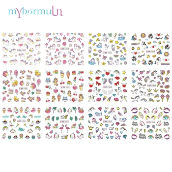 1 Set 12 Designs Unicorns Nail Sticker Water Transfer Decals Cartoon Lovely Nail Art Decorations Manicure Tattoo BN1057-1068
1 Set 12 Designs Unicorns Nail Sticker Water Transfer Decals Cartoon Lovely Nail Art Decorations Manicure Tattoo BN1057-1068