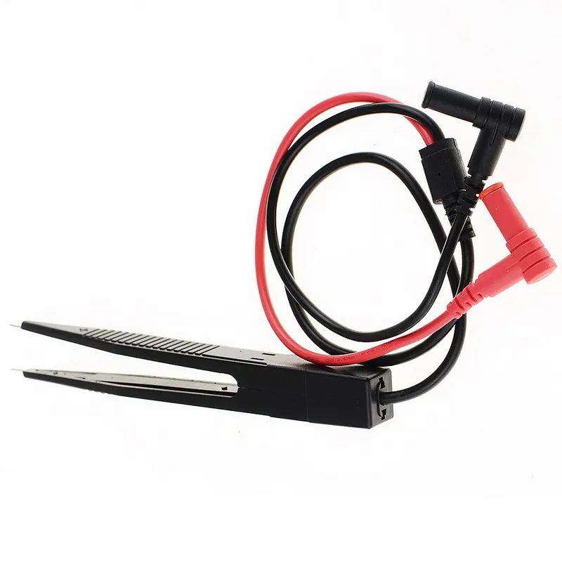 New SMD Probe 500-001 Digital Multimeter SMD SMT Chip Test Clip Meter Lead Probe Multimeter Tweezer Resistance P0.5
New SMD Probe 500-001 Digital Multimeter SMD SMT Chip Test Clip Meter Lead Probe Multimeter Tweezer Resistance P0.5