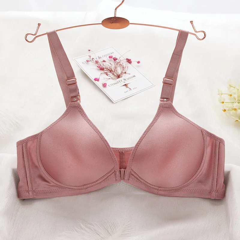 Sexy Deep V Underwear Front Closure Ladies Bra Wire Free Brassiere Seamless 3/4 Gathering Cup Plus Size Lingerie
Sexy Deep V Underwear Front Closure Ladies Bra Wire Free Brassiere Seamless 3/4 Gathering Cup Plus Size Lingerie