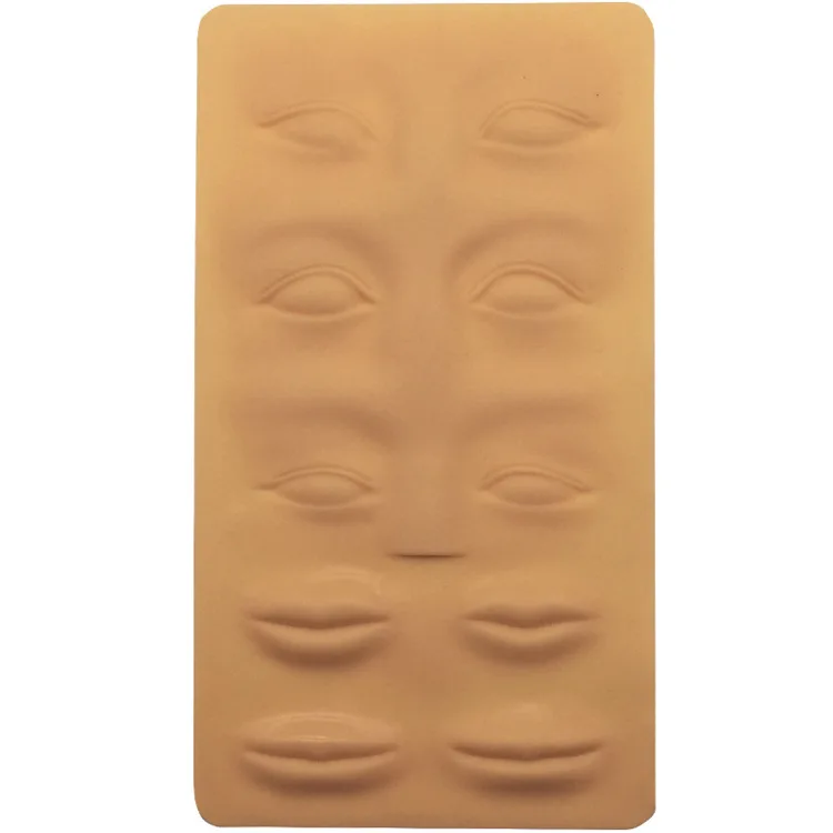 High Quality 3D Silicone Permanent Makeup Tattoo Training Practice Fake Skin Blank Eye Lips Face For Tattoo Machine Beginner
High Quality 3D Silicone Permanent Makeup Tattoo Training Practice Fake Skin Blank Eye Lips Face For Tattoo Machine Beginner