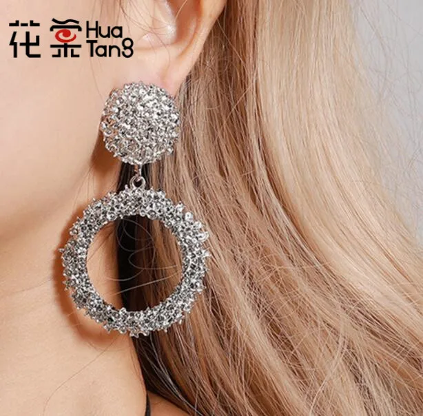 HuaTang Punk Gold Silver Geometric Triangle Round Oval Shape Dangle Drop Earring for Women Pendant Earrings Jewelry Pendientes
HuaTang Punk Gold Silver Geometric Triangle Round Oval Shape Dangle Drop Earring for Women Pendant Earrings Jewelry Pendientes