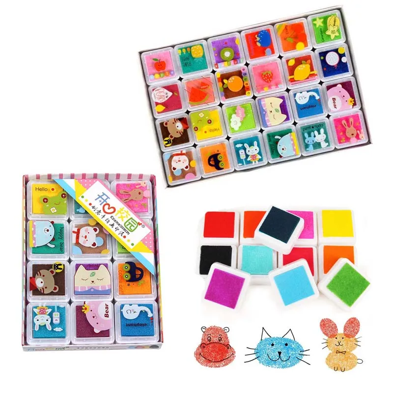 12/24Pcs Cartoon Kid Finger Painting Craft Set Toys For Children Colorful Fingerpaint Drawing Education Learning Picture
12/24Pcs Cartoon Kid Finger Painting Craft Set Toys For Children Colorful Fingerpaint Drawing Education Learning Picture