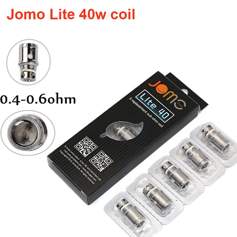 5pcs/lot Original Jomotech Lite 40W 0.5ohm Coils Replacement For Jomo Lite 40 Electronic Cigarette Vaporizer Mod Vapor Tank Coil
5pcs/lot Original Jomotech Lite 40W 0.5ohm Coils Replacement For Jomo Lite 40 Electronic Cigarette Vaporizer Mod Vapor Tank Coil
