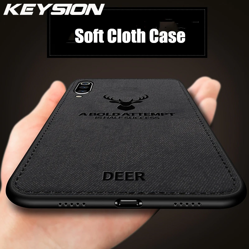 KEYSION Phone Case For Samsung Galaxy A50 A30 A20 A10 Fabric Cloth Soft Silicone TPU Bumper Hard PC Back Cover For M10 M20 M30
KEYSION Phone Case For Samsung Galaxy A50 A30 A20 A10 Fabric Cloth Soft Silicone TPU Bumper Hard PC Back Cover For M10 M20 M30