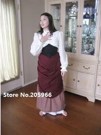Free Shipping Fabulous Victorian Style Day gown of Memorial Film Costume with Blouse for BOOK COVER
Free Shipping Fabulous Victorian Style Day gown of Memorial Film Costume with Blouse for BOOK COVER