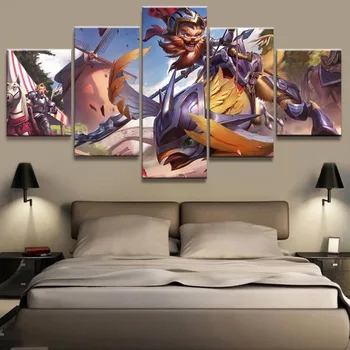 Canvas Hd Prints Poster Home Decoration 5 Pieces League Of Legends Gmae Painting Wall Art Picture Modular Living Room Framework
Canvas Hd Prints Poster Home Decoration 5 Pieces League Of Legends Gmae Painting Wall Art Picture Modular Living Room Framework