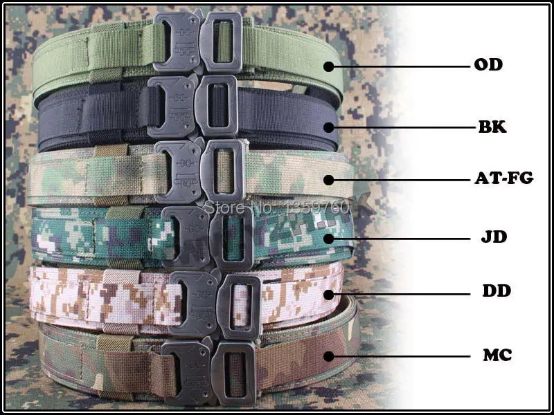 Hard 1.5 Inch Shooter Belt Military Army belt Soldiers original!The best quality belt! Free shipping
Hard 1.5 Inch Shooter Belt Military Army belt Soldiers original!The best quality belt! Free shipping
