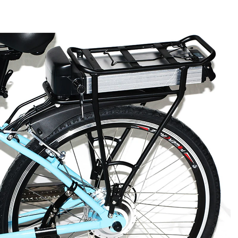 Nouveau cycle de vélo arrière pannier rack approprié pour 26â "roues Keirin Noir