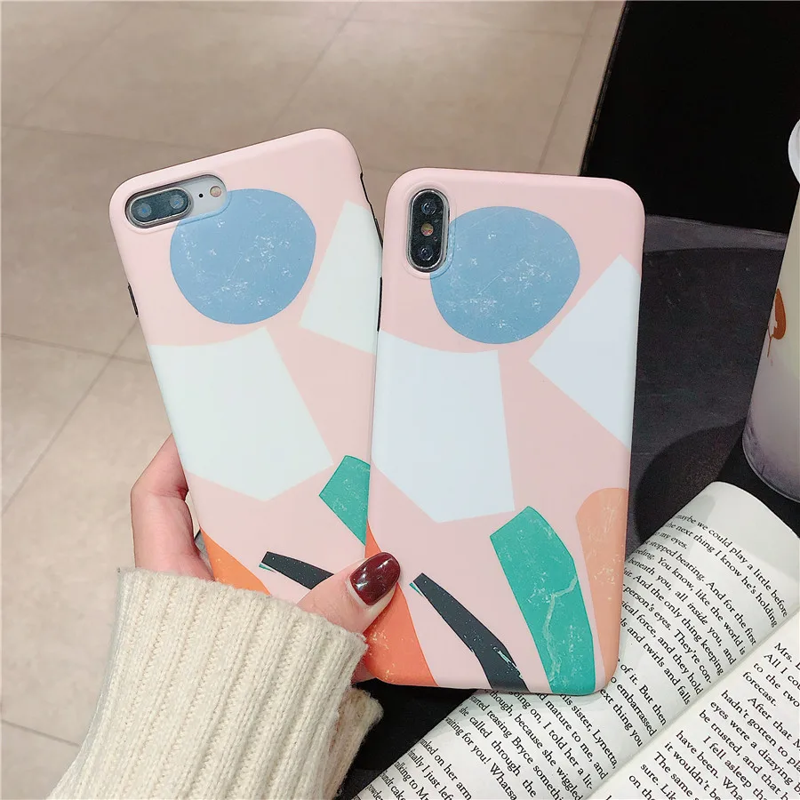 Candy Color Oil Painting Abstract Phone Case For iPhone xr XS Max 6 plus 6s 7 8 Plus 7 plus 8 X Phone Back Cover Cases Coque
Candy Color Oil Painting Abstract Phone Case For iPhone xr XS Max 6 plus 6s 7 8 Plus 7 plus 8 X Phone Back Cover Cases Coque