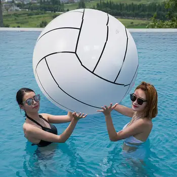 80CM Inflatable Beach Ball Volleyball Inflatable Ball Children's Game Water Toy Ball For Kids Adult Group Game - White
80CM Inflatable Beach Ball Volleyball Inflatable Ball Children's Game Water Toy Ball For Kids Adult Group Game - White