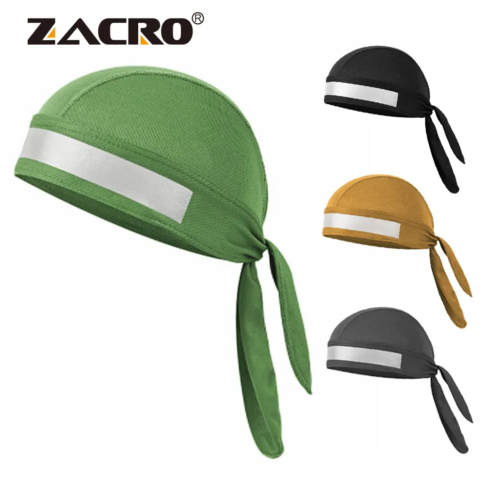 Zacro Quick Dry Pure Color Cycling Cap With Refelctive Tape Head Scarf Men Running Riding Bandana Pirate Hat Hood Headband
Zacro Quick Dry Pure Color Cycling Cap With Refelctive Tape Head Scarf Men Running Riding Bandana Pirate Hat Hood Headband