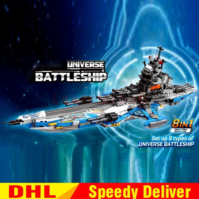 2018 New XINGBAO 13001 Toys 8 IN 1 Series The Universe Battleship Set Building Blocks Bricks Toys For Children Birthday Gifts
2018 New XINGBAO 13001 Toys 8 IN 1 Series The Universe Battleship Set Building Blocks Bricks Toys For Children Birthday Gifts