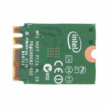 For Intel Wireless-AC 3160NGW Dual Band 2.4/5.8Ghz Bluetooth 4.0 NGFF Wifi Card
For Intel Wireless-AC 3160NGW Dual Band 2.4/5.8Ghz Bluetooth 4.0 NGFF Wifi Card