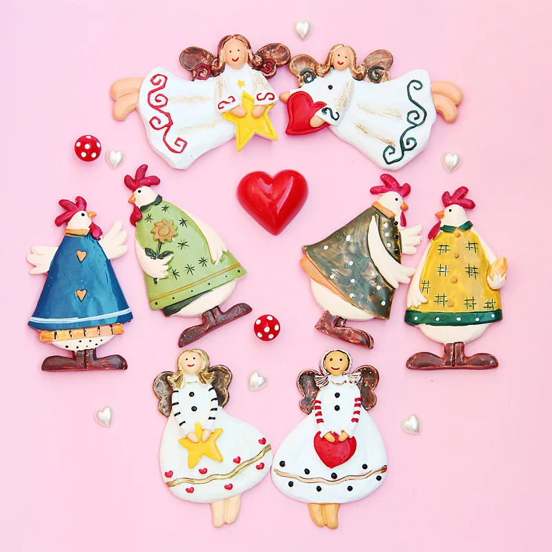 1PC Kawaii Girl Chicken Flat back Resin Cabochon Cartoon Flatback Fridge Accessories Diy Phone Case Decoration Scrapbooking
1PC Kawaii Girl Chicken Flat back Resin Cabochon Cartoon Flatback Fridge Accessories Diy Phone Case Decoration Scrapbooking