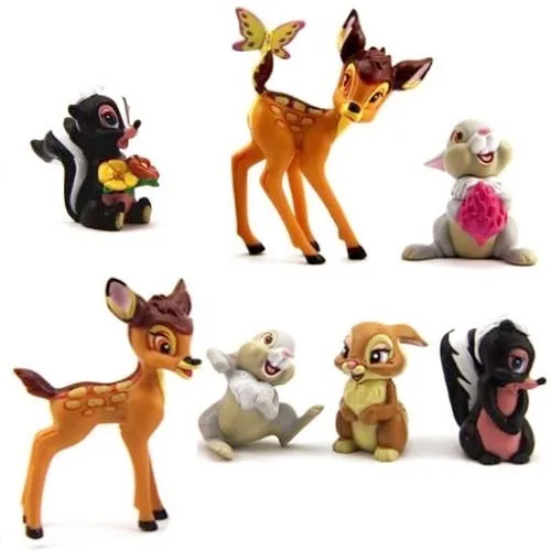 Cute Bambi Figure Play Set of 7 Pieces Models Thumper Rabbit Miss Bunny Flower PVC Action Figures Toys
Cute Bambi Figure Play Set of 7 Pieces Models Thumper Rabbit Miss Bunny Flower PVC Action Figures Toys