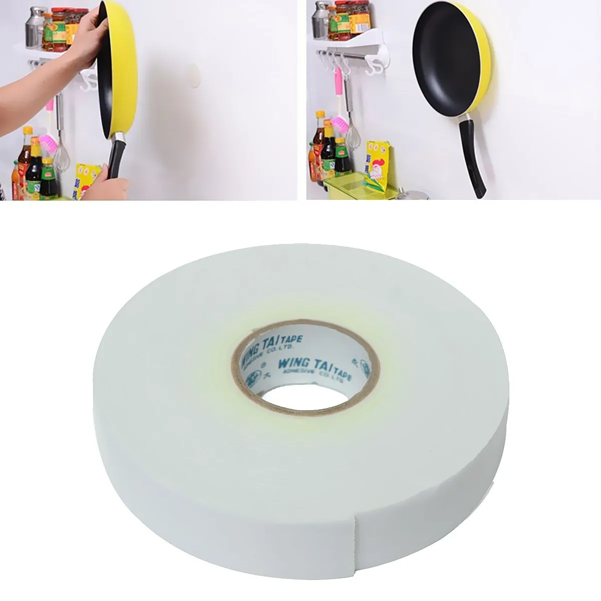 5m x 24mm x 1.8 mm White Super Strong Foam Double Sided Adhesive Tape Double Side Sticky Self Adhesive Pad Foam Mounting Tape
5m x 24mm x 1.8 mm White Super Strong Foam Double Sided Adhesive Tape Double Side Sticky Self Adhesive Pad Foam Mounting Tape