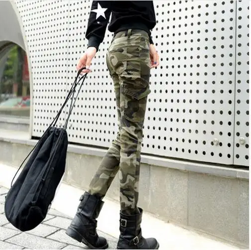 RenYvtil 25-34 Plus Size Women Skinny Camouflage Spring Trousers Military Denim Cargo Pants Pantalons Pour Femme Tight Elastic
RenYvtil 25-34 Plus Size Women Skinny Camouflage Spring Trousers Military Denim Cargo Pants Pantalons Pour Femme Tight Elastic