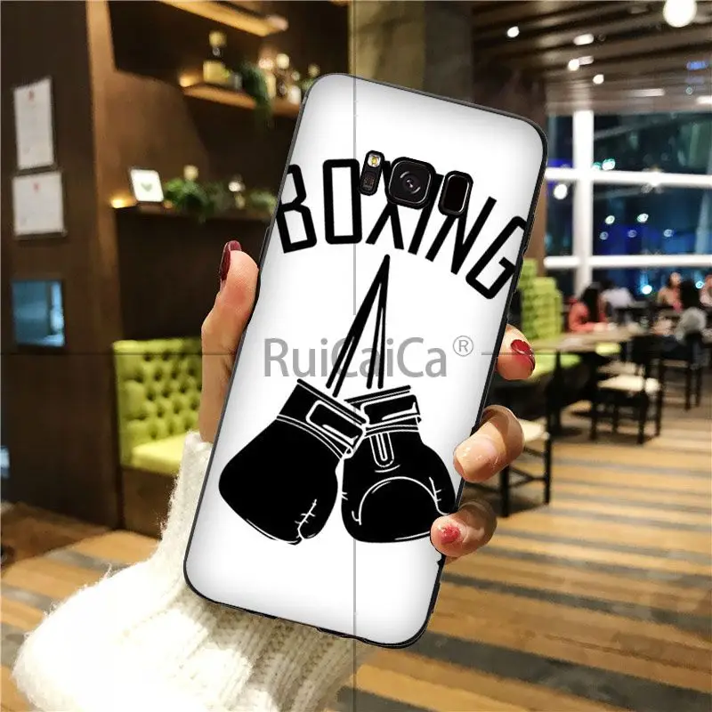 Cartoon Boxing Girl Gloves