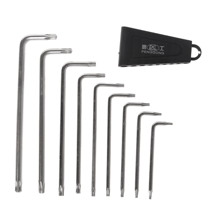 9 Pcs Hex Key Wrench Sets Torx L Shape Repair Tool Screwdriver Tool Set Useful
9 Pcs Hex Key Wrench Sets Torx L Shape Repair Tool Screwdriver Tool Set Useful