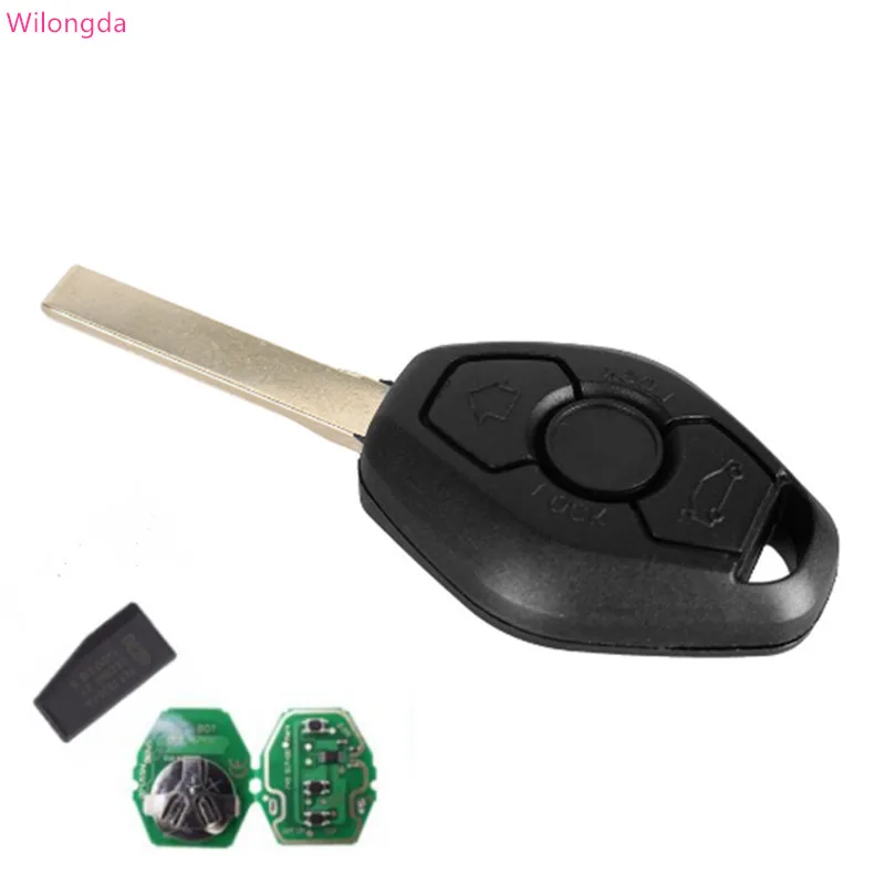 Wilongda Auto key 3 button Remote Car key 315mhz 433mhz ID44 pcf7935 chip for BMW EWS E46 Systerm car key
Wilongda Auto key 3 button Remote Car key 315mhz 433mhz ID44 pcf7935 chip for BMW EWS E46 Systerm car key