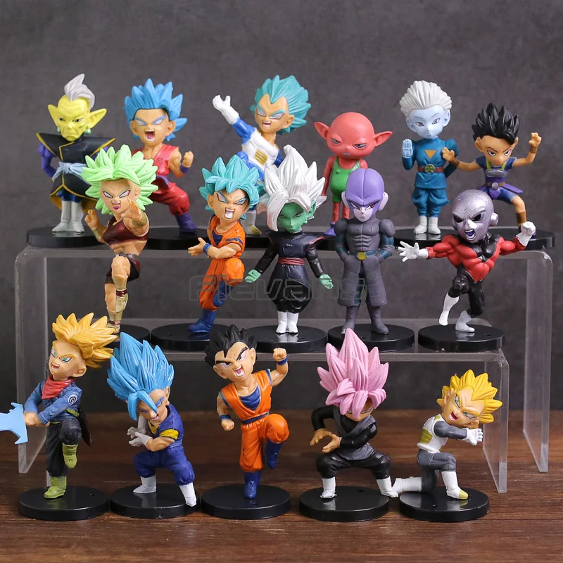 Dragon Ball Jiren Kale Grand Priest Zamasu Monaka Trunks Vegeta Son Goku Son Gohan PVC Figures Toys DBZ Collelction 16pcs/set
Dragon Ball Jiren Kale Grand Priest Zamasu Monaka Trunks Vegeta Son Goku Son Gohan PVC Figures Toys DBZ Collelction 16pcs/set