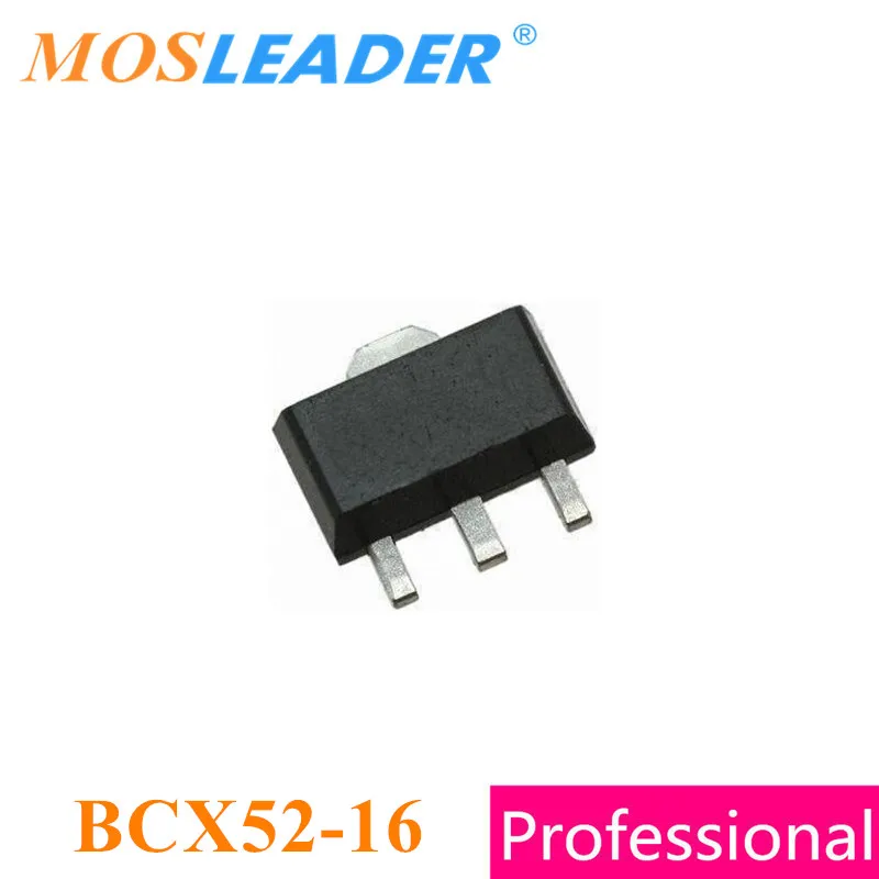 Mosleader BCX52-16 SOT89 1000 шт серия BCX52 Сделано в Китае PNP 1A 40V 80V Высокое качество 
Mosleader BCX52-16 SOT89 1000 шт серия BCX52 Сделано в Китае PNP 1A 40V 80V Высокое качество