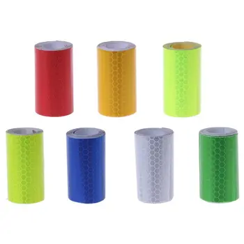 5cmx1m Safety Mark Reflective Tape Sticker Car Styling Self Adhesive Warning Tape Automobiles Motorcycle Reflective Strip 7Color
5cmx1m Safety Mark Reflective Tape Sticker Car Styling Self Adhesive Warning Tape Automobiles Motorcycle Reflective Strip 7Color