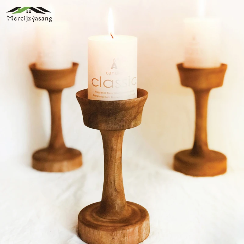 European Candle Holders and Table Candlestick Wood Retro Candle Holder Ornament for Home/Wedding Decoration Candelabra GZT053
European Candle Holders and Table Candlestick Wood Retro Candle Holder Ornament for Home/Wedding Decoration Candelabra GZT053