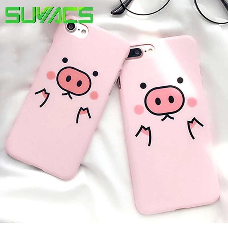 SUYACS Phone Case For iPhone XS Max XR 6 6S 7 8 Plus X 5 5s SE Cartoon Pig Face Matte Hard PC Phone Back Cover Cases
SUYACS Phone Case For iPhone XS Max XR 6 6S 7 8 Plus X 5 5s SE Cartoon Pig Face Matte Hard PC Phone Back Cover Cases