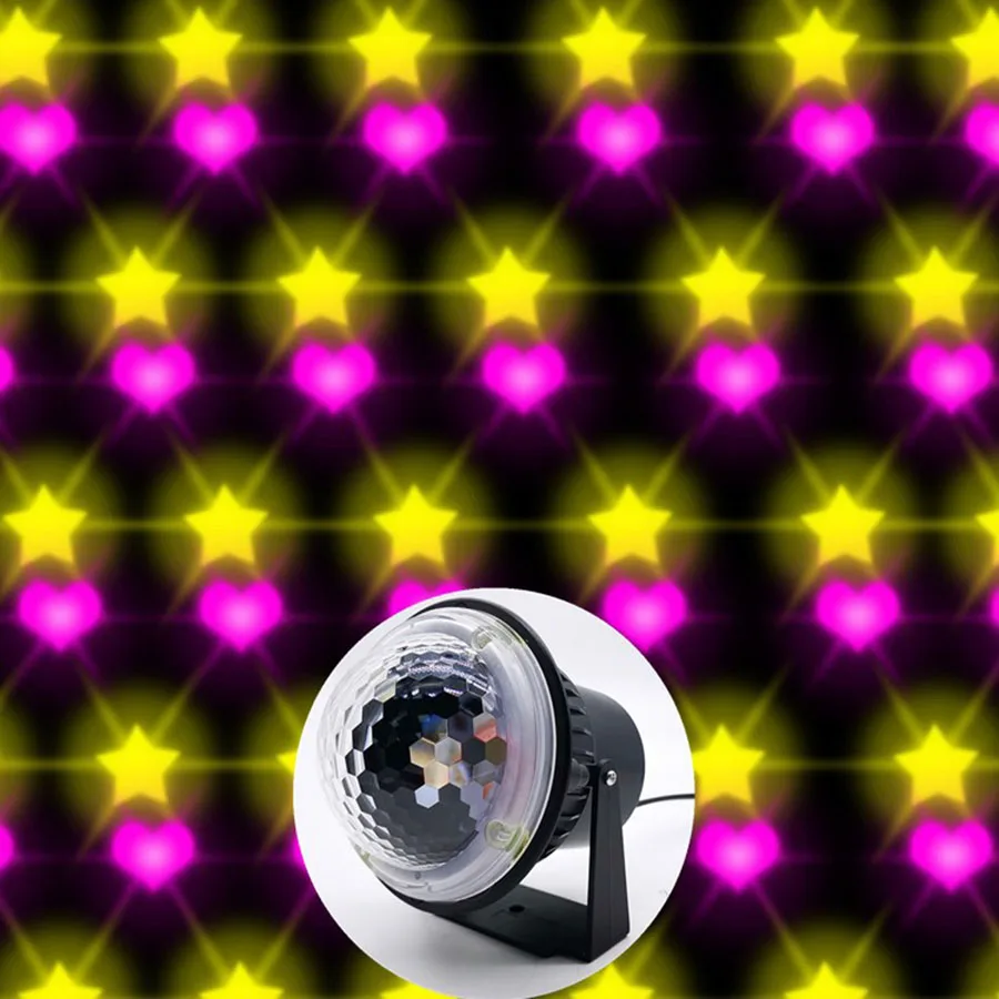 Thrisdar LED 4W Stage Light Star Pattern Crystal Magic Ball Outdoor Waterproof Home Garden Lawn Party Light Effect Light
Thrisdar LED 4W Stage Light Star Pattern Crystal Magic Ball Outdoor Waterproof Home Garden Lawn Party Light Effect Light