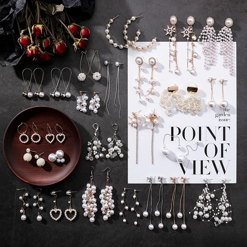 TANGDOGE 2019 Design Pearl Earrings for Women Series Dripping Metal Material Long Earing for Women Girl Female A6509
TANGDOGE 2019 Design Pearl Earrings for Women Series Dripping Metal Material Long Earing for Women Girl Female A6509